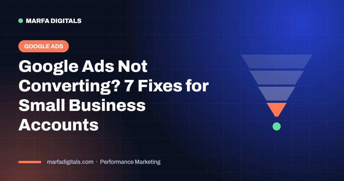 Google Ads not converting fixes featured image