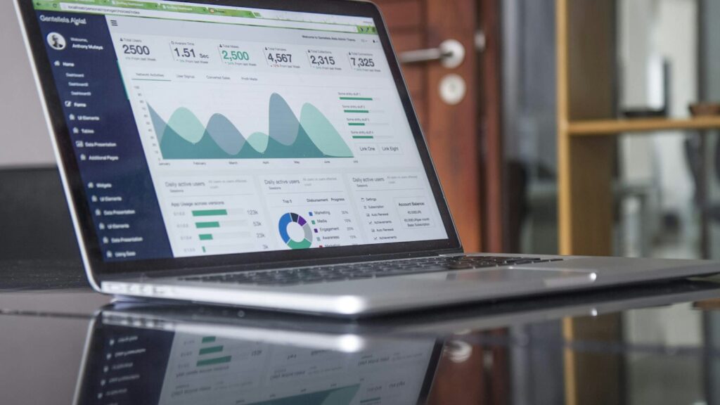 Marketing analytics dashboard used to plan local business marketing for 2027