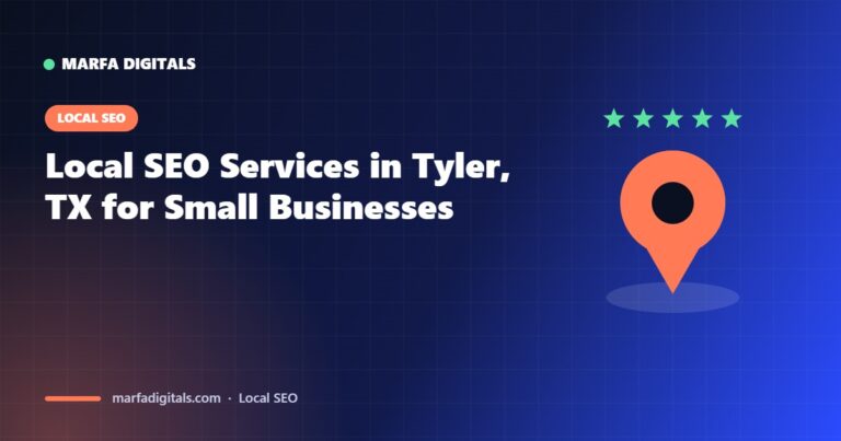 local SEO for small businesses in Tyler, Texas
